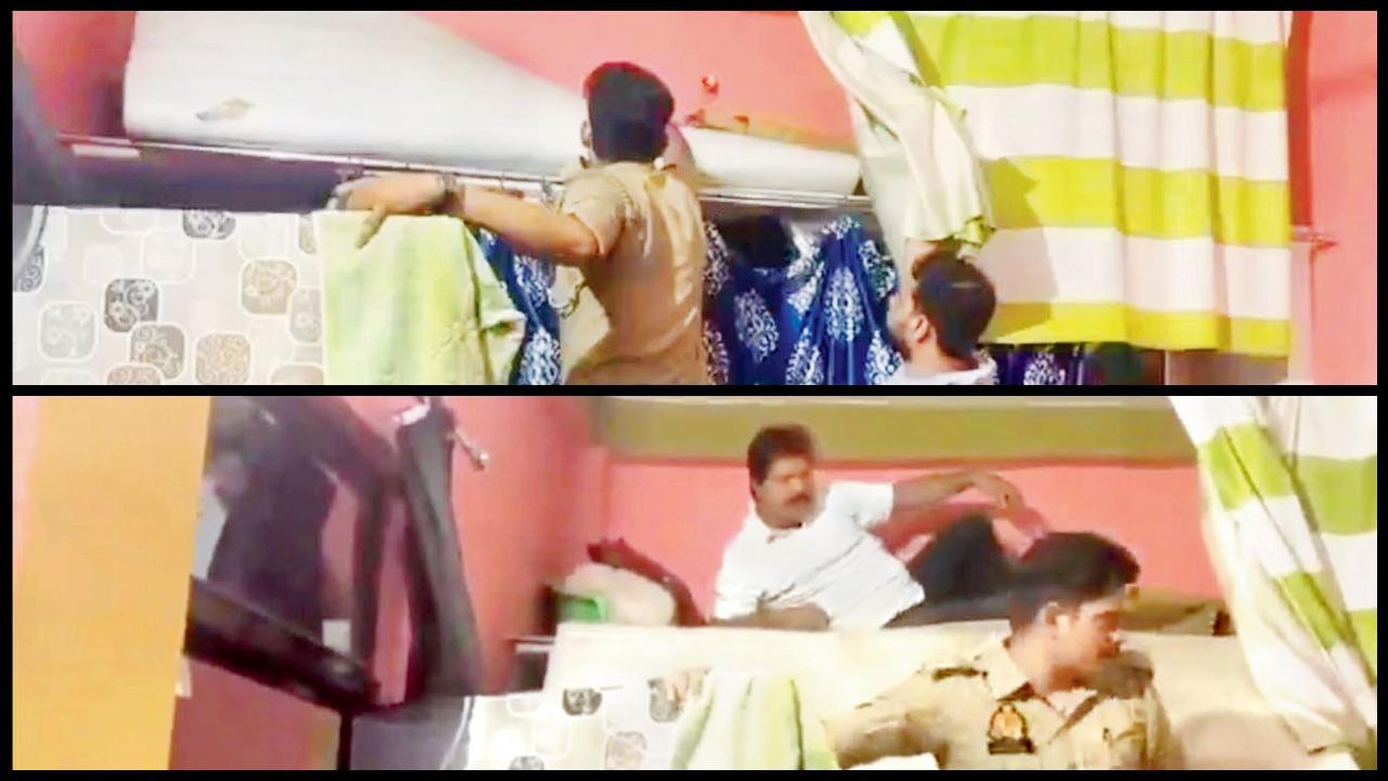 ધરપકડથી બચવા માટે સમાજવાદી પાર્ટીના નેતા માળિયે ગાદલામાં લપાયા: પોલીસે નીચે ખેંચી પકડી પાડ્યા