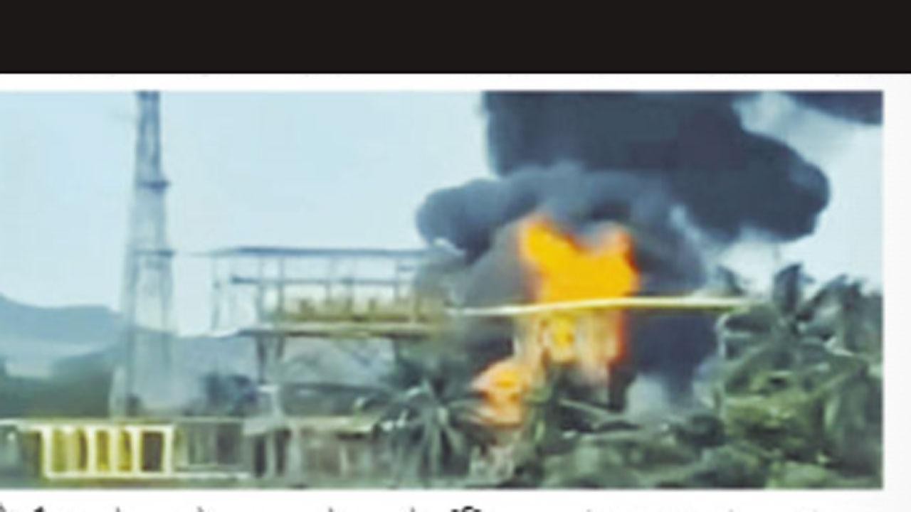 ઉરણમાં ONGCના પ્લાન્ટમાં આગ લાગી