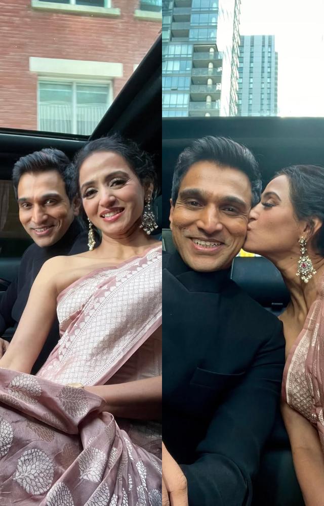 TIFF50 પ્રીમિયર પહેલાં પ્રતિક-ભામિનીનો છલકાયો પ્રેમ