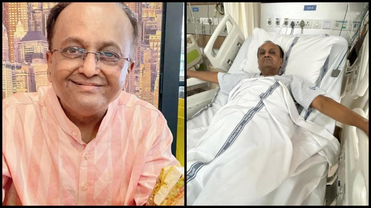 સંજય ગોરડીયા કોકિલાબેન અંબાણી હૉસ્પિટલમાં દાખલ થયા હતા.