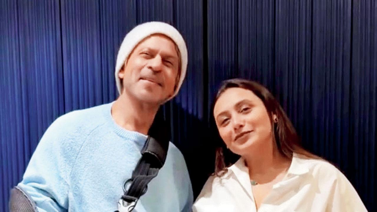 શાહરુખ ખાન અને રાની મુખરજી