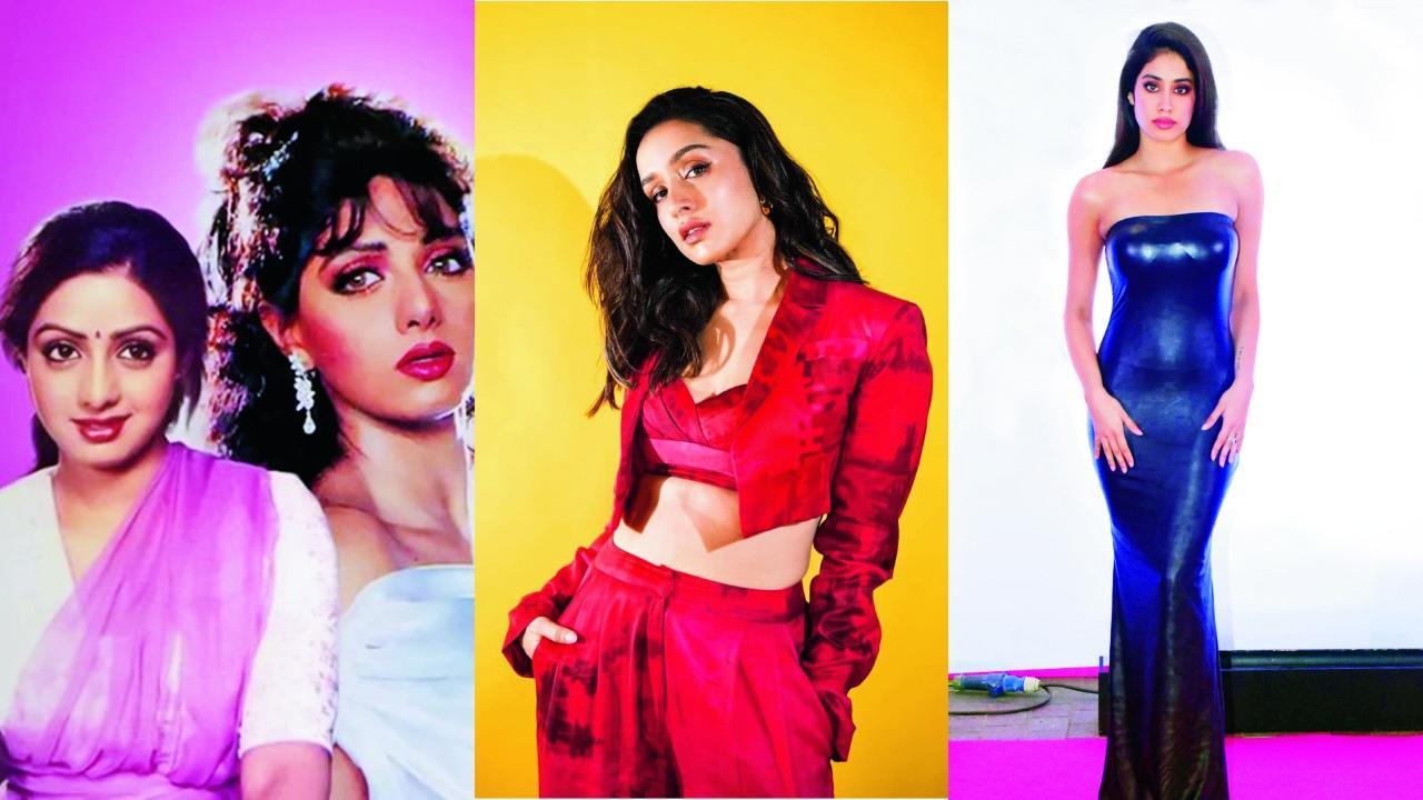 શ્રદ્ધા કપૂર,જાહ્‌નવી કપૂર