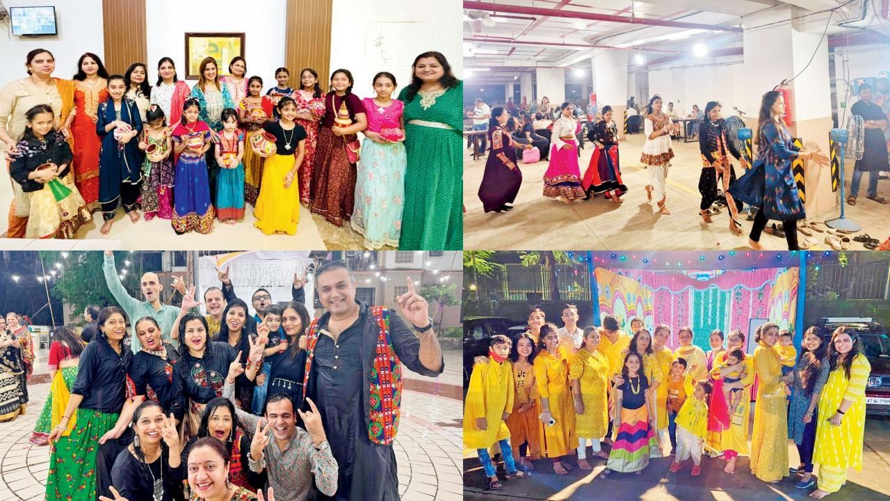 મુંબઈની સોસાયટીઓમાં થતી નવરાત્રિની ઝલક