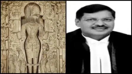 જાવરી મંદિરમાં ભગવાન વિષ્ણુની સાત ફૂટની મૂર્તિ ખંડિત થઈ હતી અને મુખ્ય ન્યાયાધીશ (તસવીર: મિડ-ડે)