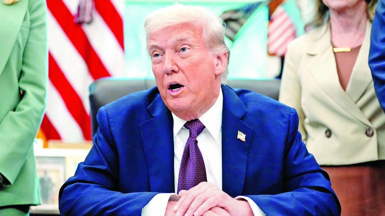 રાષ્ટ્રપતિ ડોનલ્ડ ટ્રમ્પ