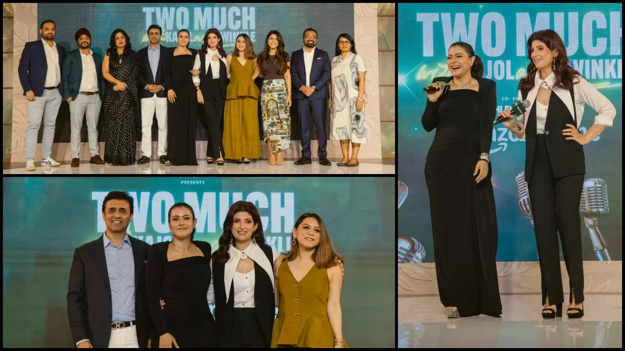 Two Much Trailer: કાજોલ-ટ્વિંકલના શોનું ટ્રેલર, જુઓ તસવીરો