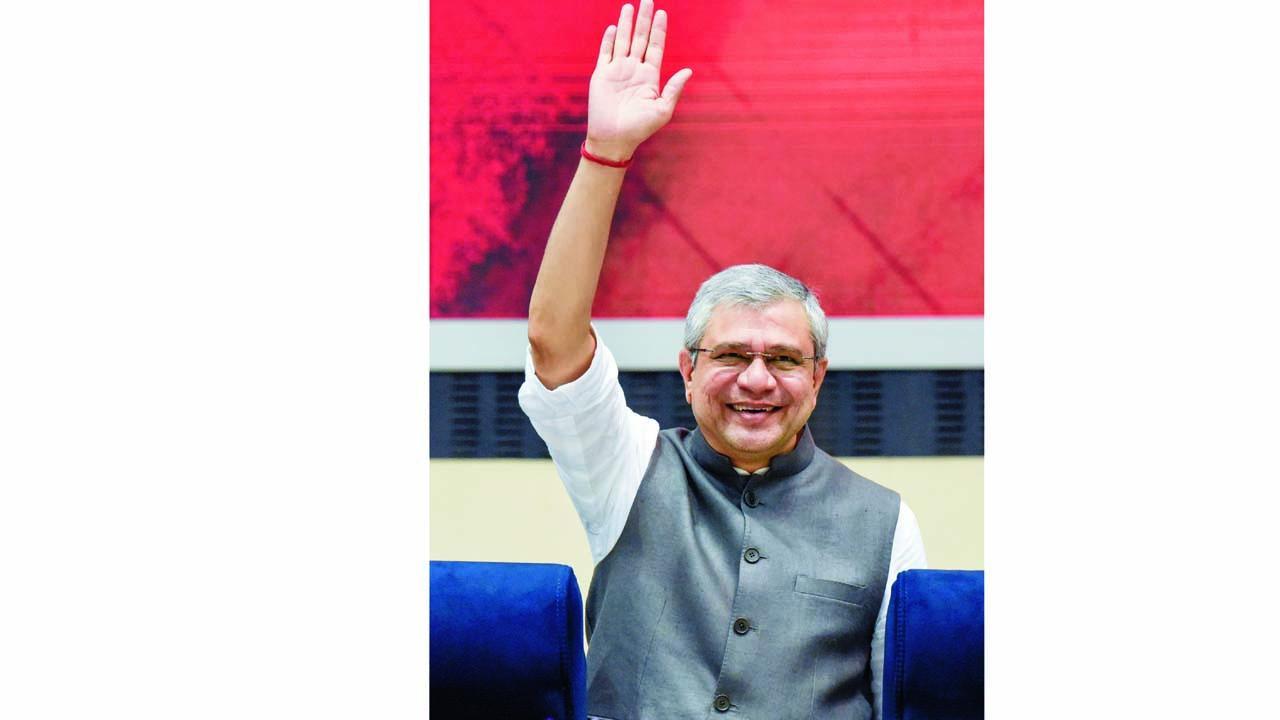 રેલવેપ્રધાન અશ્વિની વૈષ્ણવ