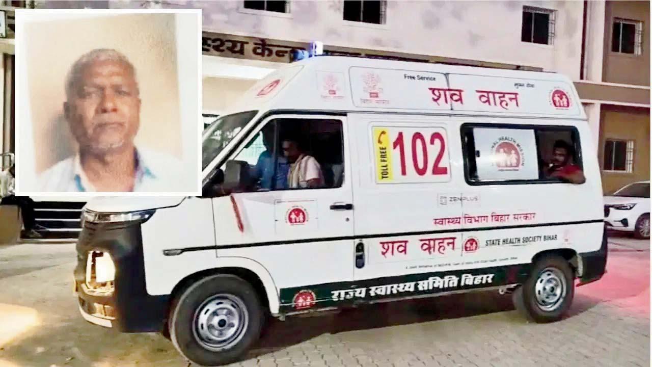 ઍમ્બ્યુલન્સ કંપનીનું કહેવું છે કે ડ્રાઇવર પેટ્રોલ ભરાવવા માગતો હતો પણ પેટ્રોલ-પમ્પ પર પૂરતું પેટ્રોલ હતું નહીં. 