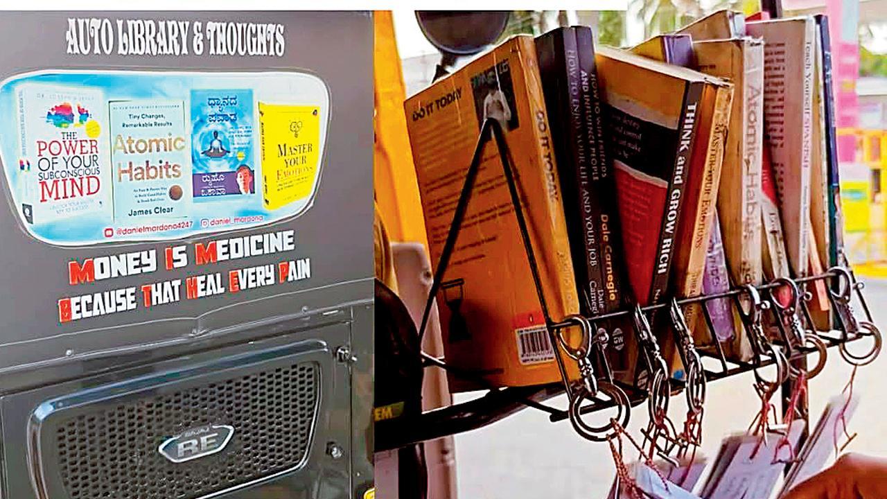 બૅન્ગલોરના એક રિક્ષાવાળાએ અનોખી પહેલ શરૂ કરી છે.