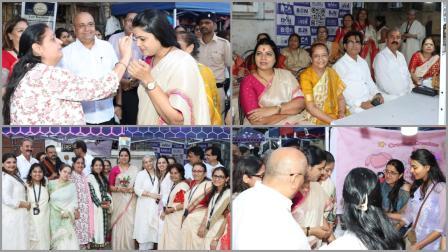 ઘાટકોપરમાં EntrepreNaari 2.0 કાર્યક્રમના આયોજન દરમિયાનની તસવીરોનો કૉલાજ