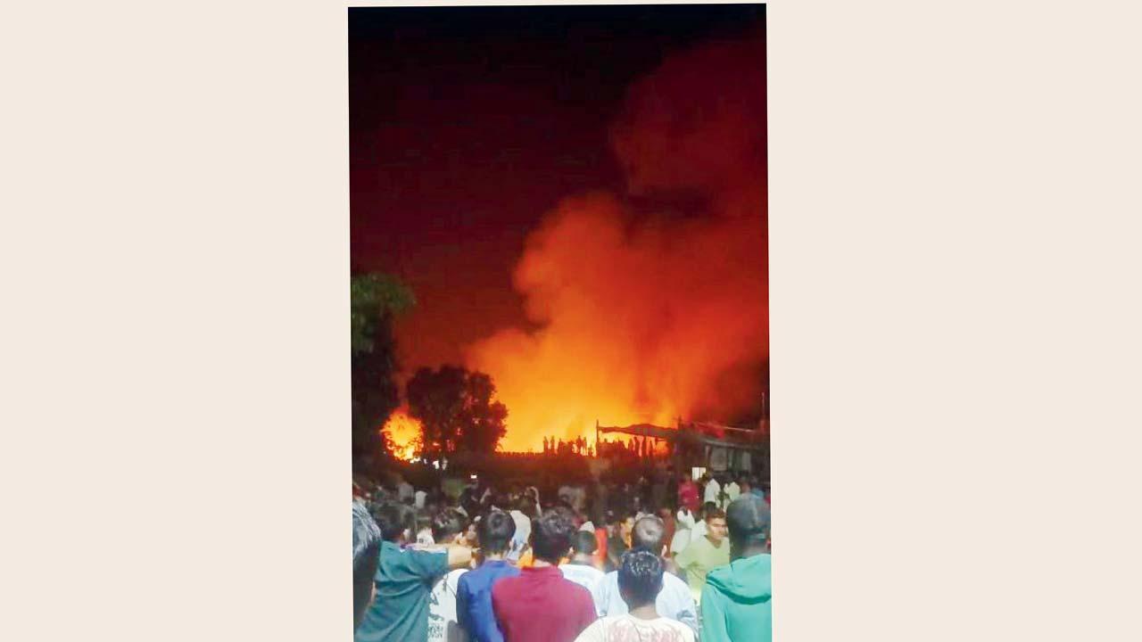 ઘટનાસ્થળનું દૃશ્ય