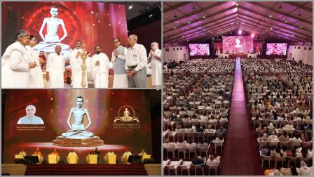 પરમકૃપાળુદેવ પરમ પ્રયાણ પર્વની ઊજવણીની તસવીરોનું કૉલાજ