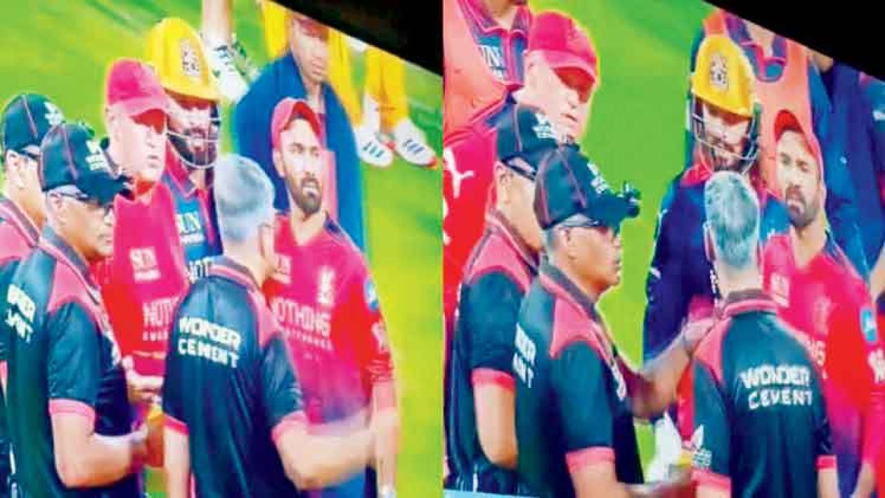 દિનેશ કાર્તિકે ડ્રિન્ક્સ-બ્રેક દરમ્યાન મેદાન પર જ ૩ અમ્પાયર્સને ખખડાવી નાખ્યા