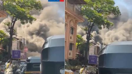 ગોરેગાંવમાં ડેકોરેશન મટિરિયલના યુનિટમાં લાગી આગ, દુકાન બળીને ખાખ; જાનહાનિ નહીં