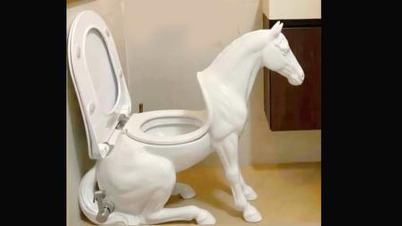 આ લક્ઝરી ટૉઇલેટ કમોડ પર બેસીને ઘોડેસવારી કરતા હો એવું લાગશે