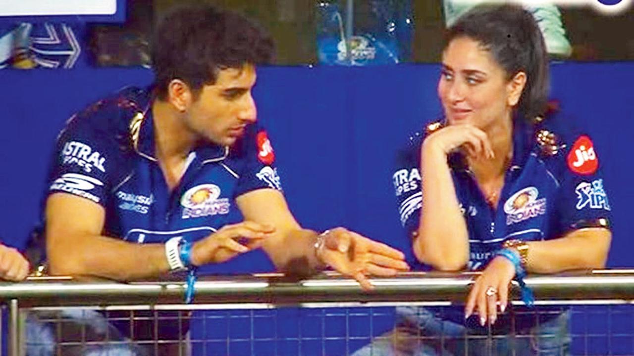 IPLની મેચ માણતાં કરીના કપૂર અને ઇબ્રાહિમ અલી ખાન