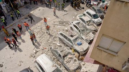 આ ઈરાને મચાવેેલી તબાહી છે: ઇઝરાયલના શહેર રામાત ગનમાં ગઈ કાલે ઈરાની મિસાઇલોએ સર્જેલી  ખાનાખરાબી.