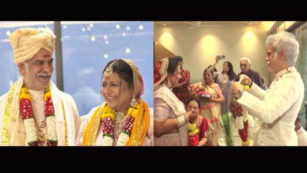 જેડી મજેઠિયાએ તેમની પત્ની સાથે ફરી કર્યા લગ્ન (તસવીરો: સોશિયલ મીડિયા)