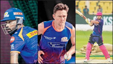 દિલ્હી કૅપિટલ્સ સામેની છેલ્લી મૅચ ચૂકી ગયેલો મુંબઈનો કૅપ્ટન હાર્દિક પંડ્યા અને પેસ બોલર ટ્રેન્ટ બોલ્ટ ગુવાહાટીમાં પ્રૅક્ટિસ કરતા જોવા મળ્યા હતા. ગુવાહાટીમાં નેટ-પ્રૅક્ટિસ કરતો ડાબોડી બૅટર વૈભવ સૂર્યવંશી. 