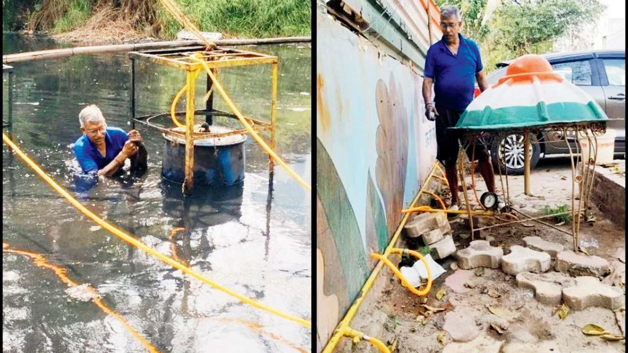 આ નાળામાં આસપાસના વિસ્તારોની ગંદકી જમા થાય છે. એની અંદર કચરો સડે છે અને સડેલા કચરામાંથી મિથેન વાયુ પેદા થાય છે.