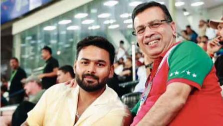 રિષભ પંત અને સંજીવ ગોયનકા