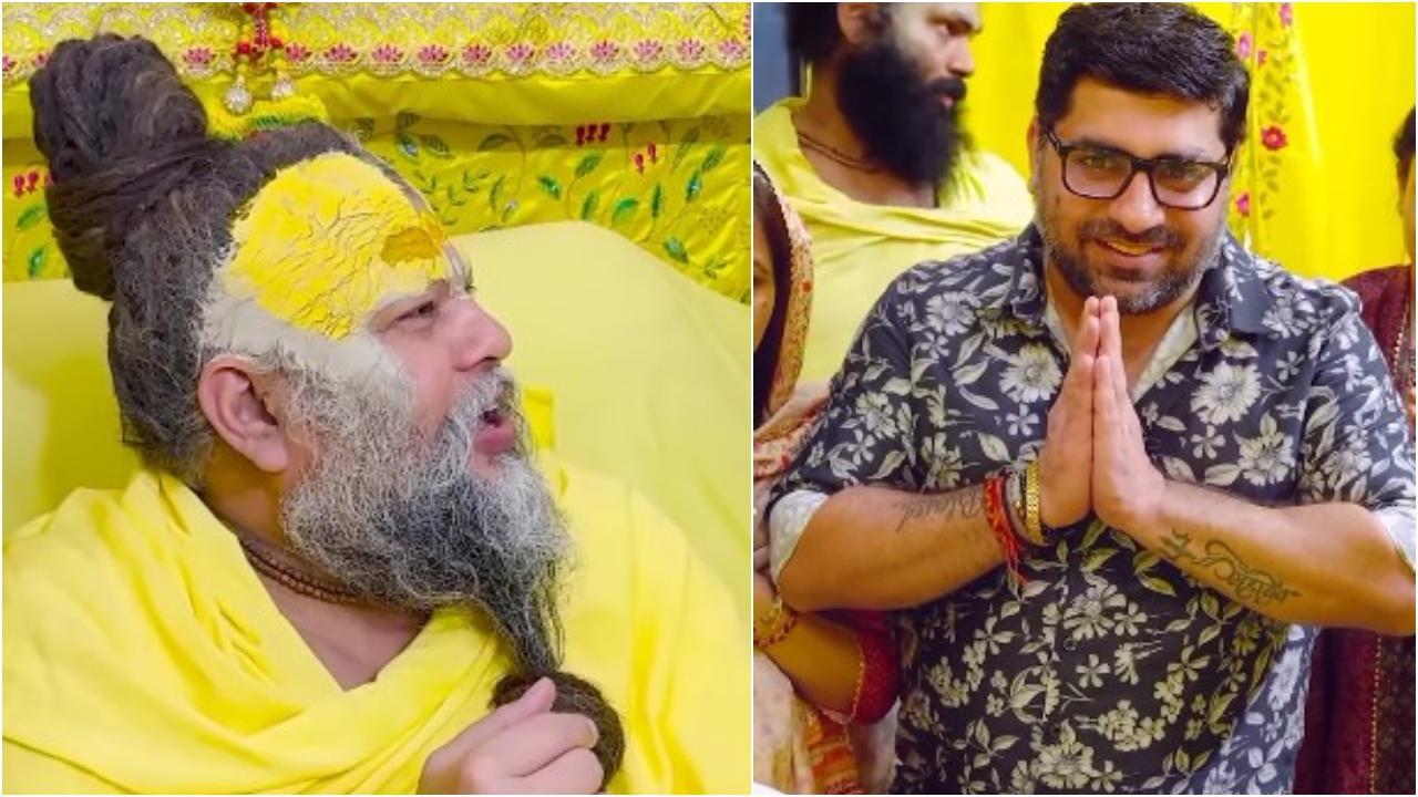 પ્રેમાનંદ મહારાજના આશીર્વાદ લેવા માટે દેશ અને દુનિયાભરમાંથી જાણીતી હસ્તીઓ વૃંદાવન આવે છે. - તસવીર સ્ક્રીન ગ્રેબ