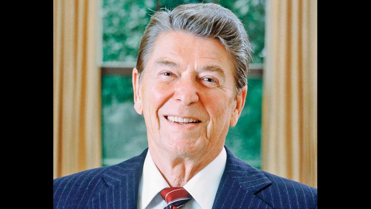 અમેરિકાના ભૂતપૂર્વ રાષ્ટ્રપતિ રોનાલ્ડ રીગન