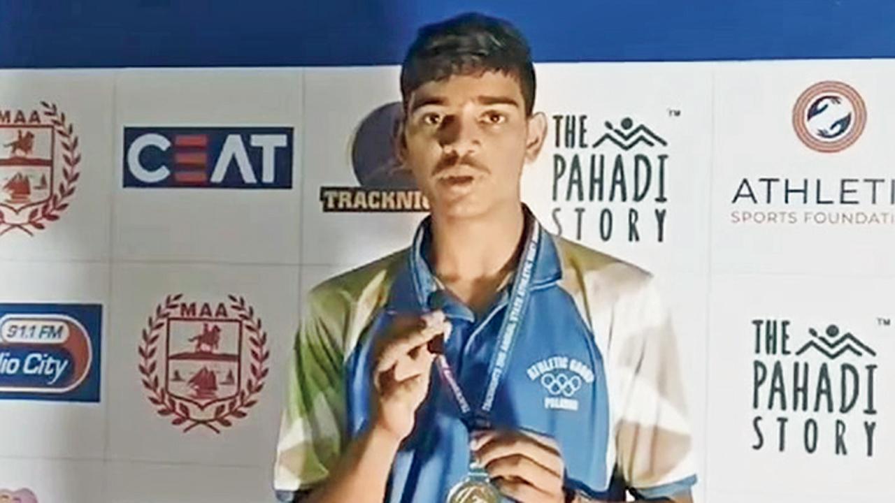 નૅશનલ રિલે રેસમાં બ્રૉન્ઝ મેડલ જીતનાર રુદ્ર કિણી