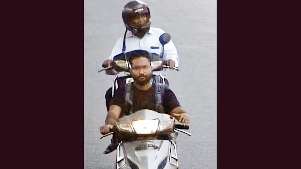 હૈદરાબાદમાં સ્કૂટી ચોરાઈ ગયા પછી ચલાન કપાયું, એમાં લગાવેલી તસવીરથી ચોર પકડાઈ ગયો