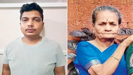 વેન્કટેશ નામના ૪૨ વર્ષના માણસે તેની ૭૫ વર્ષની લકવાગ્રસ્ત મા સવિત્રામ્માને ચોથા માળની અગાસીમાંથી ધક્કો આપીને મારી નાખી