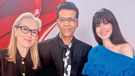 ટોક્યોમાં મેરિલ સ્ટ્રીપ અને ઍન હૅથવેને મળીને કરણ જોહર થઈ ગયો રાજીનો રેડ