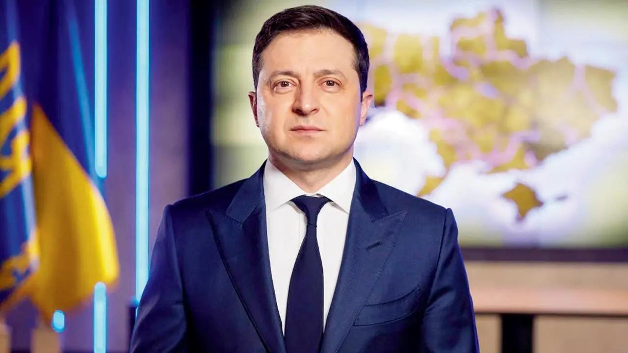 વૉલોદિમીર ઝેલેન્સ્કીની ફાઇલ તસવીર