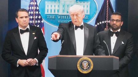 ફાયરિંગના દોઢ કલાક પછી ટ્રમ્પે મીડિયા સાથે વાતચીત કરી હતી