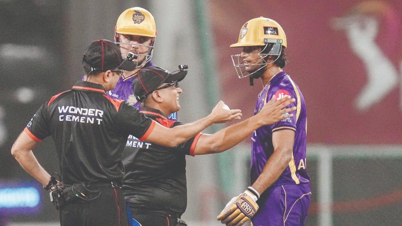 મૅચ-ફીના ૨૦ ટકાનો દંડ થયો અંગક્રિશ રઘુવંશીને