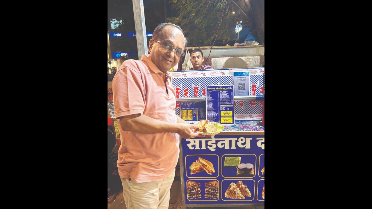 અમેરિકા જતાં પહેલાં ખાધેલી પંજાબી લેનની દશરથની સૅન્ડવિચ