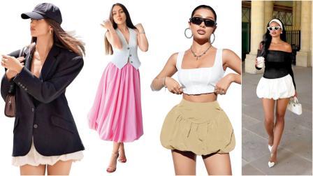 બબલ સ્કર્ટની ફૅશનમાં રી-એન્ટ્રી