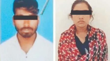 સાઇબર પોલીસે ધરપકડ કરેલા બન્ને આરોપીઓ.