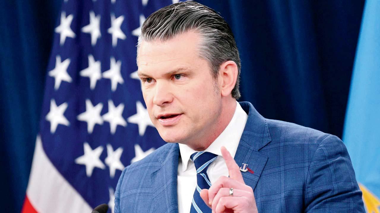 અમેરિકાના રક્ષાપ્રધાન પીટ હેગસેથ