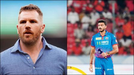 ઍરોન ફિન્ચ અને અક્ષર પટેલ