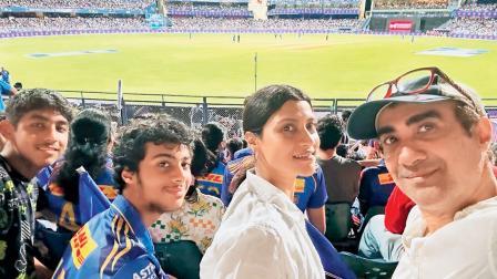 દીકરા માટે ડિવૉર્સી દંપતી કોંકણા સેન શર્મા અને રણવીર શૌરીએ સજોડે માણી IPLની મજા