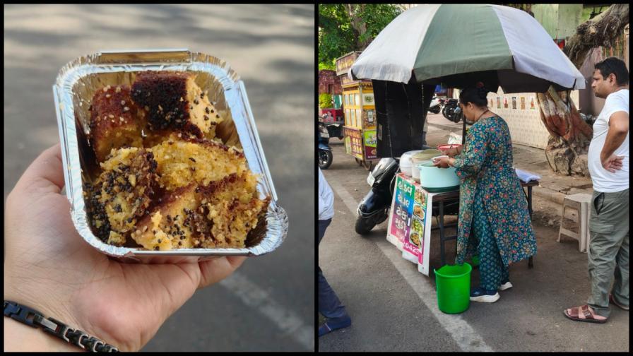 આ વાર્તા છે અમદાવાદના પાલડી વિસ્તારમા ઘરે બનાવેલા નાસ્તા પીરસતા મનાલીબેન ઠક્કરની, જેમની સફળતા પાછળ ૧૩ વર્ષનો અવિરત પરિશ્રમ અને સ્વાદ પ્રત્યેની અડગ પ્રામાણિકતા છુપાયેલી છે. (તસવીરો : પૂજા સાંગાણી)