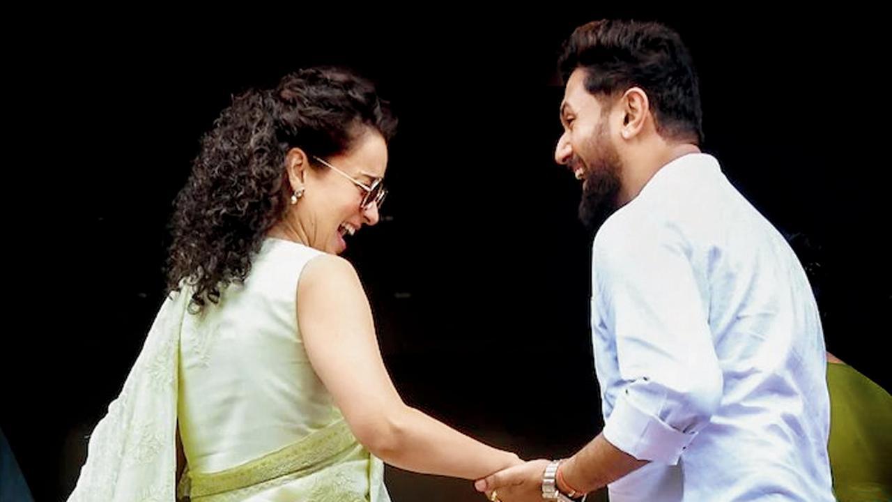 કંગના રનૌત અને કેન્દ્રીય પ્રધાન ચિરાગ પાસવાન ઘણી વખત જાહેર કાર્યક્રમોમાં સાથે જોવા મળે છે