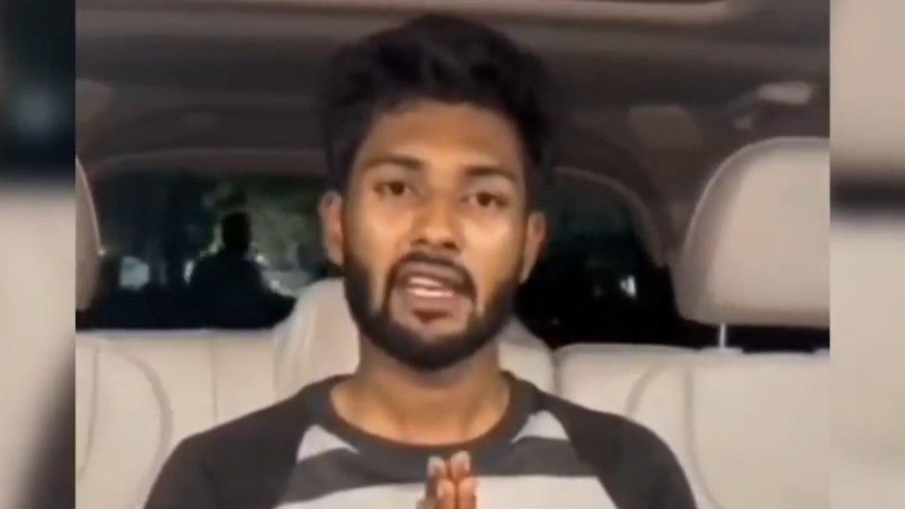 વાયરલ વીડિયોનો સ્ક્રીન ગરૅબ (તસવીર સૌજન્ય: સોશિયલ મીડિયા)