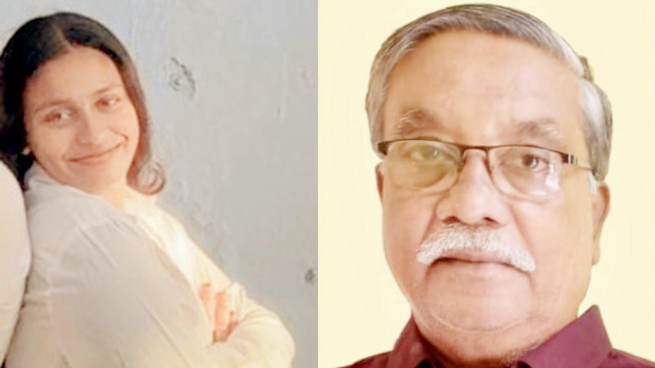 અકસ્માતમાં જીવ ગુમાવનાર ચાંદની શેખ (ડાબે) અને કિશોર લામણે (જમણે)