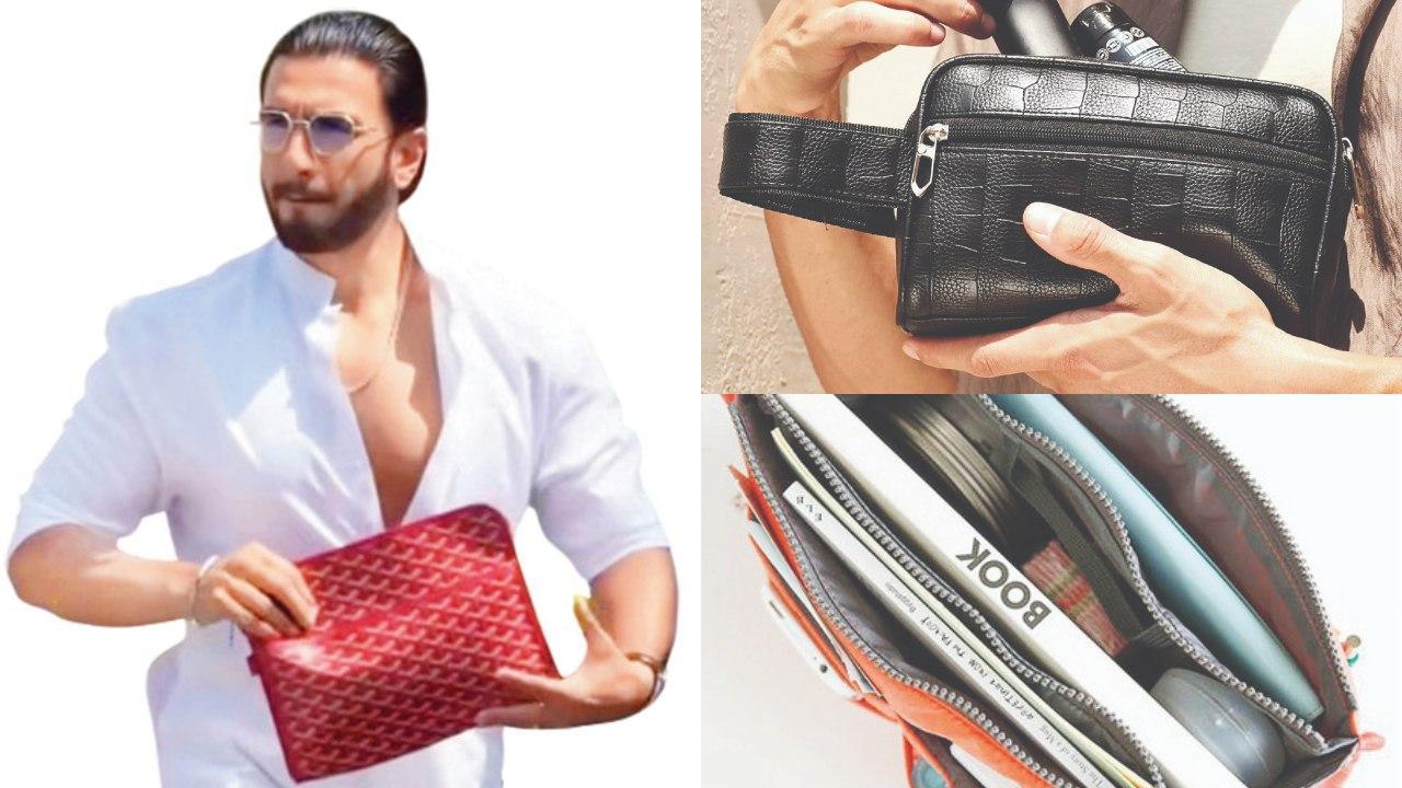 મેન્સ પાઉચ હવે પુરુષો માટે નવું સ્ટાઇલ-સ્ટેટમેન્ટ બની રહ્યાં છે