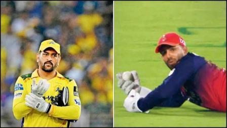 બૅન્ગલોરે ચેન્નઈની હૅટ-ટ્રિક હાર બાદ ધોનીની ફીરકી લીધી