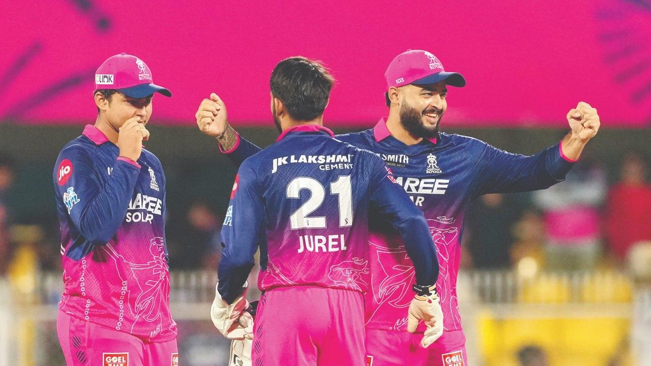 ત્રીજી વાર જીતની હૅટ-ટ્રિક સાથે સીઝનની શરૂઆત કરી રાજસ્થાને