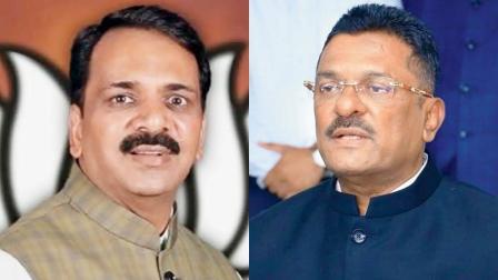 BJPના વિધાનસભ્ય નરેન્દ્ર મહેતા અને શિવસેનાના પ્રધાન પ્રતાપ સરનાઈ
