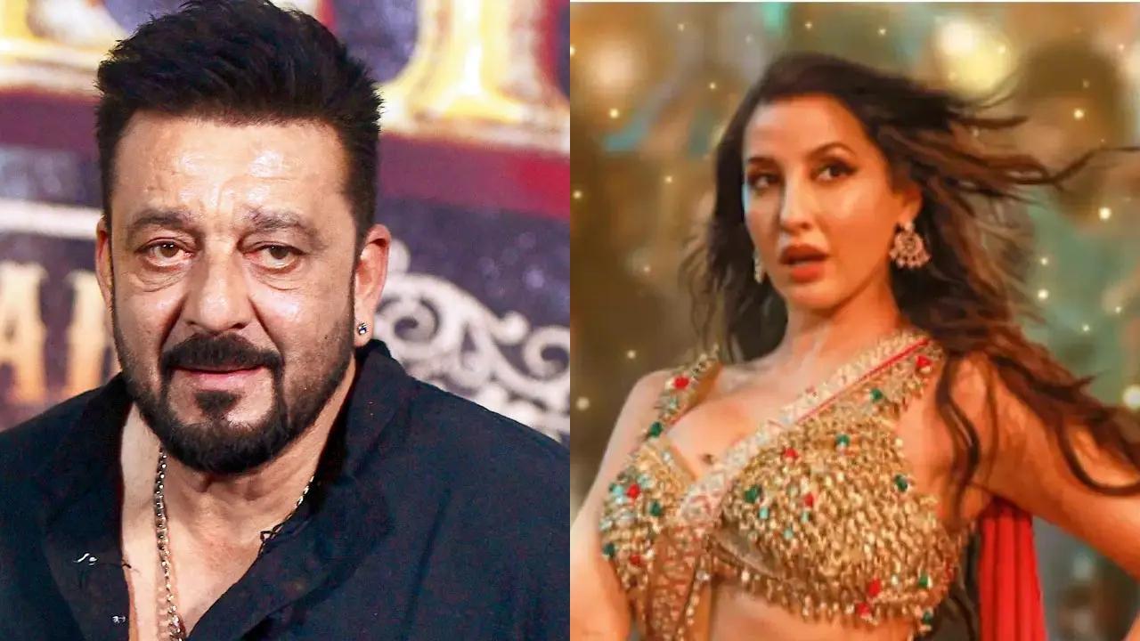 સંજય દત્ત અને નોરા ફતેહી