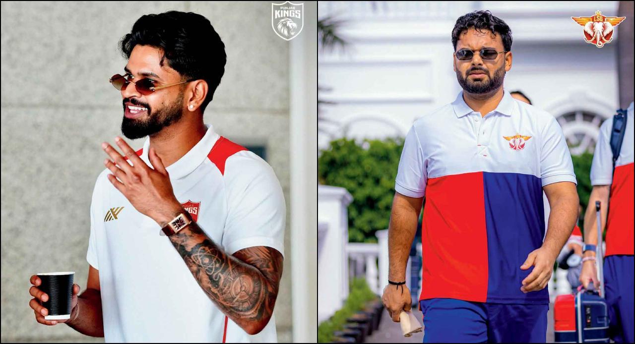 શ્રેયસ ઐયર અને રિષભ પંત